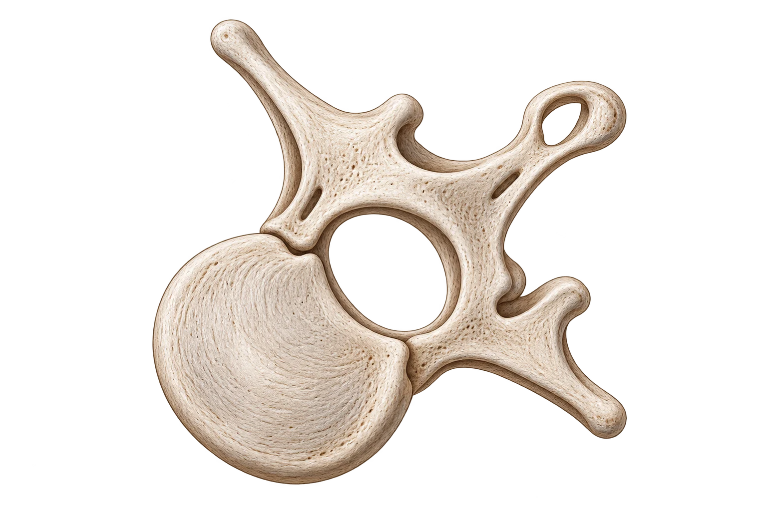 Anatomical vertebra